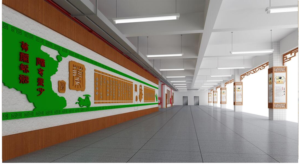 学校走廊文化墙设计公司